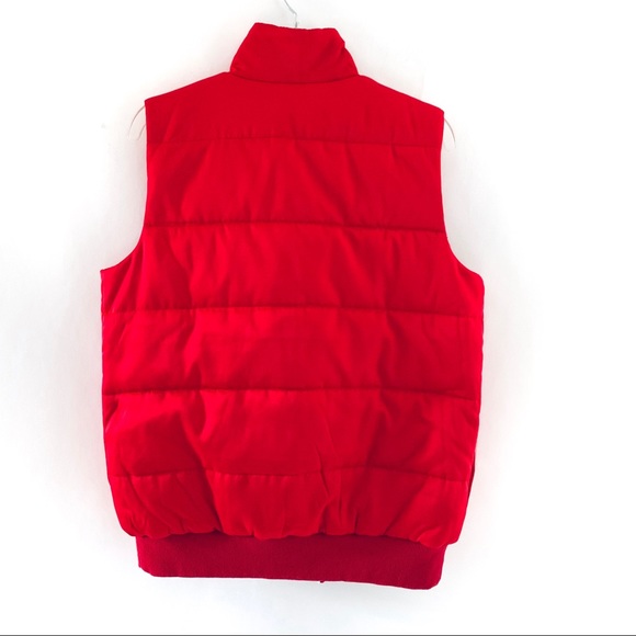 New Stitch Fix Market Spruce Red Puffer Vest Small - Picture 2 of 8